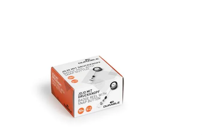 Výsuvný kotúč, s možnosťou vysunutia, na patent, DURABLE, čierny 2