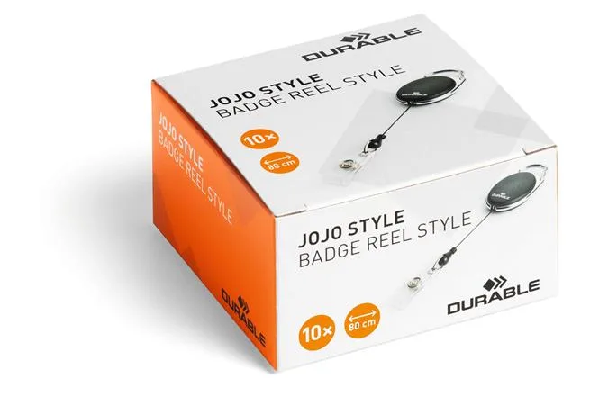 Výsuvný kotúč, s možnosťou vysunutia, na patent, DURABLE "Style", čierna 2