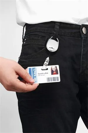 Výsuvný kotúč, s možnosťou vysunutia, na patent, DURABLE "Style“, biela 3