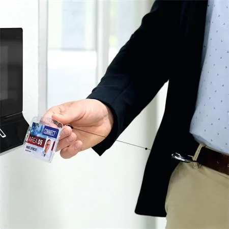 Visačka na plastovú kartu, akryl, zatvorená, DURABLE 4