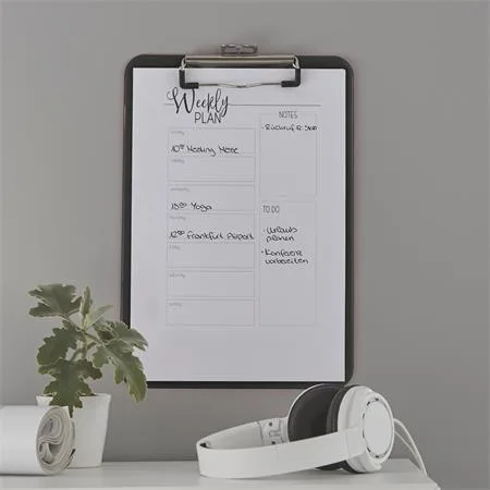 Písacia podložka, A4, LEITZ "Wow", čierna 4