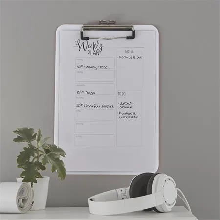 Podložka na písanie, A4, LEITZ "Wow", biela 4