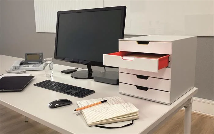 Zásuvkový box, plastový, 5 zásuviek , DURABLE "VARICOLOR® 5", biela 7