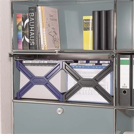 Zásobník na závesné obaly, plastový, DURABLE, "CARRY® plus", čierna 5