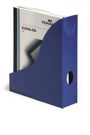 Zakladač, plastový, 73 mm, DURABLE, "Basic", modrý 2