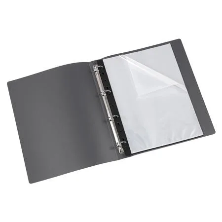 Prezentačná doska, 20 vreciek, A4, VIQUEL, "Essentiel", čierna 5