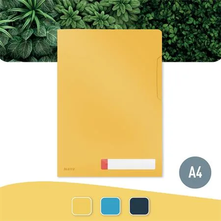 Euroobal, "L", A4, PP, LEITZ "Cosy Privacy", teplá žltá 2