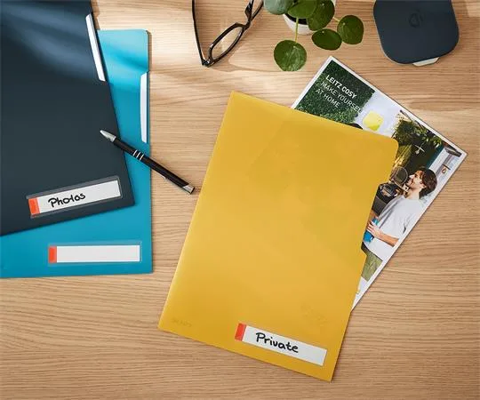 Euroobal, "L", A4, PP, LEITZ "Cosy Privacy", teplá žltá 5