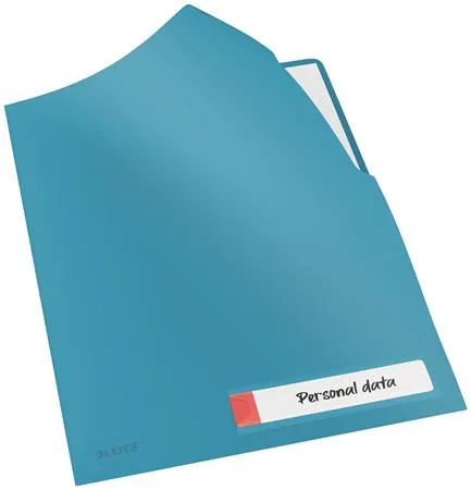 Euroobal, "L", A4, PP, LEITZ "Cosy Privacy", pokojná modrá 3