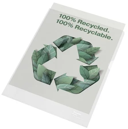 Obal, "L", A4, 100 mikr., drsný povrch, ESSELTE "Recycled" 2