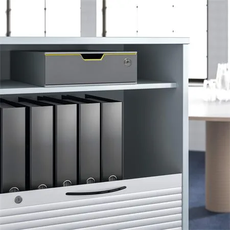 Zásuvkový box, plastový, 1 uzamykateľná zásuvka, DURABLE "VARICOLOR® SAFE" 3