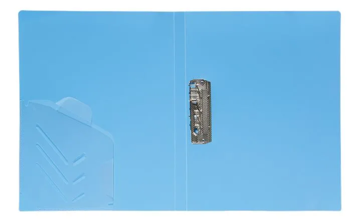 Doska s rýchlosvorkou, PP, A4, FLEXOFFICE "FO-CF02", modrá 2