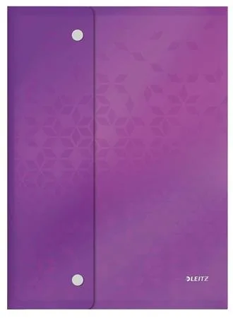 Obal na patent, A4, PP, na patent, LEITZ "Wow", mix farieb 7