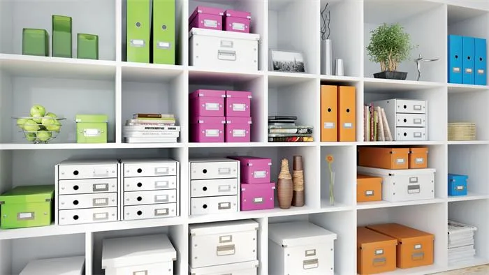 Zásuvkový box, polaminovaný kartón, 3 zásuvky, LEITZ "Click&Store", biela 4