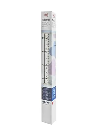 Rýchloviazacia lišta k špirálovej väzbe, A4, PVC, GBC "File Strips" 2
