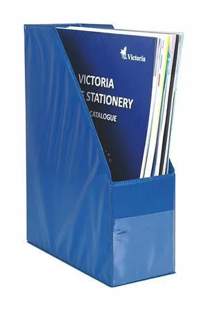 Zakladač, PVC, 95 mm, VICTORIA OFFICE, modrá 3