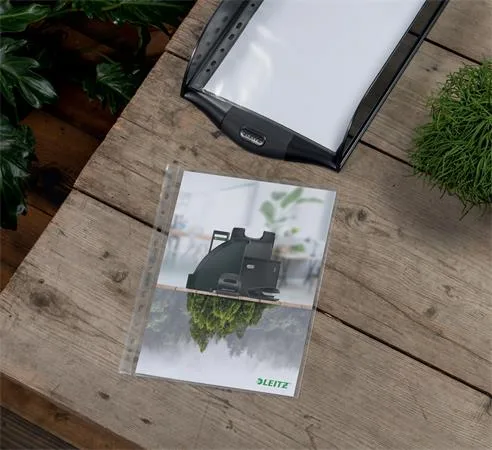Euroobal, s eurodierovaním, A4, PP, 100 mikrónov, drsný povrch, LEITZ "Recycle" 2