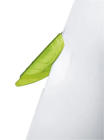Rýchloviazač, s klipom, PP, A4, LEITZ "ColorClip Magic", zelený 3