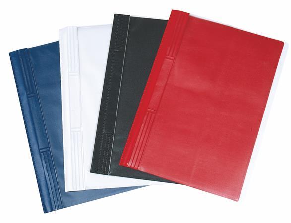 Rýchloviazač, tvrdý zadný obal, PVC, A4, VICTORIA OFFICE, červená 2