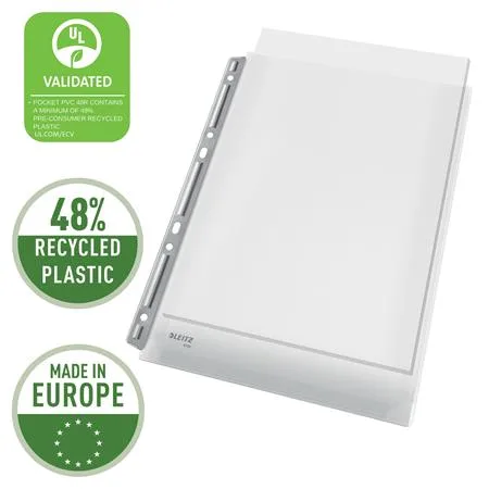 Euroobal na katalógy, A4, 170 mikr., drsný povrch 20 mm, LEITZ "Jumbo Extra" 7