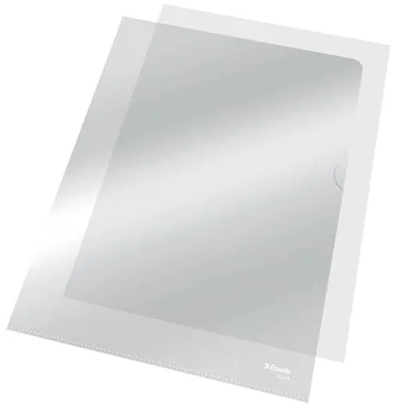 Obal, "L", A4, 105 mikr., číry povrch, ESSELTE "Luxus" 2