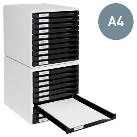 Standard zásuvkový box, 10 zásuviek, modré 2