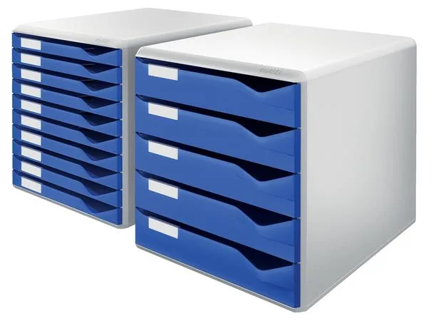 Standard zásuvkový box, 10 zásuviek, modré 6