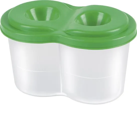 Nádoba na štetce, s prikrývkou, PANTAPLAST, Duo 2