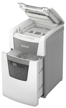 Skartovací stroj, konfety, 150 listov, LEITZ "IQ AutoFeed Office 150 P4 Pro" 2