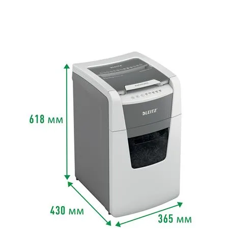 Skartovací stroj, konfety, 150 listov, LEITZ "IQ AutoFeed Office 150 P4 Pro" 5
