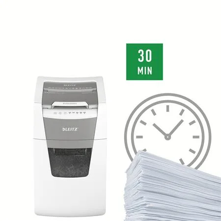 Skartovací stroj, konfety, 150 listov, LEITZ "IQ AutoFeed Office 150 P4 Pro" 7