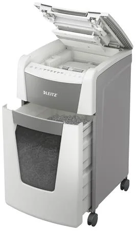Skartovací stroj, konfety, 300 listov, LEITZ "IQ AutoFeed Office 300 P4 Pro" 2