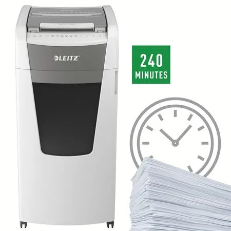 Skartovací stroj, konfety, 600 listov, LEITZ "IQ AutoFeed Office 600 P4" 6