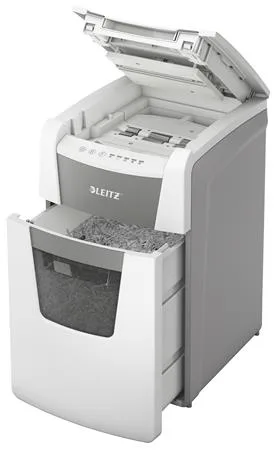 Skartovací stroj, mikrokonfety, 150 listov, LEITZ "IQ AutoFeed Office 150 P5 Pro" 2