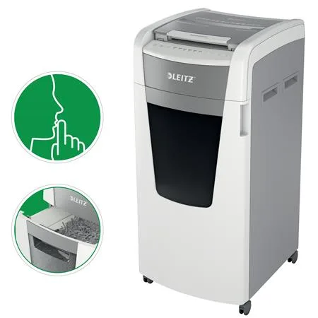 Skartovací stroj, mikrokonfety, 600 listov, LEITZ "IQ AutoFeed Office 600 P5" 6