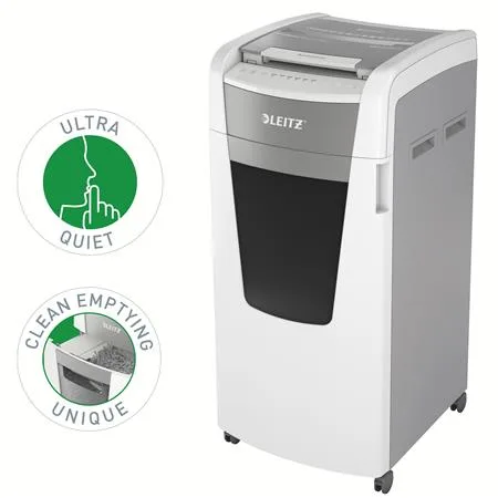 Skartovací stroj, mikrokonfety, 600 listov, LEITZ "IQ AutoFeed Office 600 P5" 7
