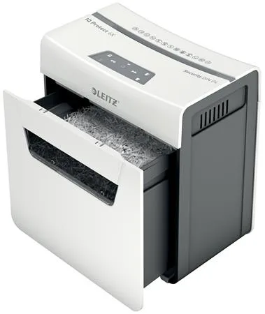 Skartovací stroj, konfety, 6 listov, LEITZ "IQ Protect 6X" 2