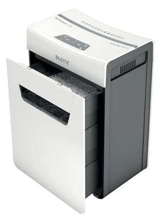 Skartovací stroj, konfety, 10 listov, LEITZ "IQ Protect 10X" 2