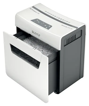 Skartovací stroj, mikrokonfety, 3 listy, LEITZ "IQ Protect 3M" 2