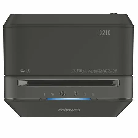 Skartovací stroj, mini-konfety, 15 listov, FELLOWES "Powershred® LX210"FELLOWES "Powershred® LX210" 6