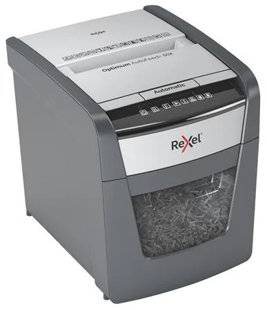 Skartovací stroj, konfety, 50 listov, REXEL, "Optimum AutoFeed+ 50X" 3
