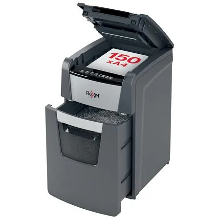Skartovací stroj, konfety, 150 listov, REXEL, "Optimum AutoFeed+ 150X" 4