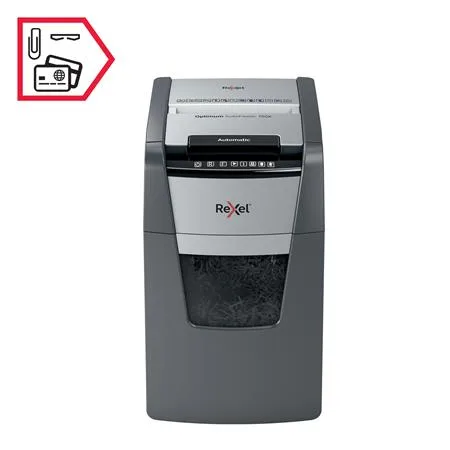 Skartovací stroj, konfety, 150 listov, REXEL, "Optimum AutoFeed+ 150X" 8