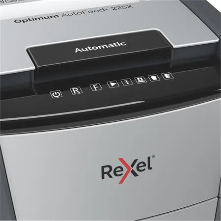 Skartovací stroj, konfety, 225 listov, REXEL, "Optimum AutoFeed+ 225X" 6