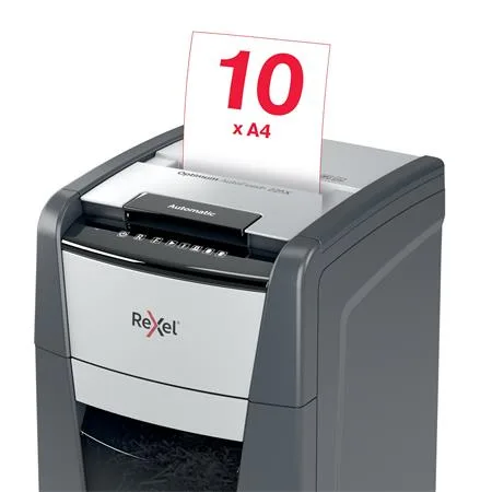 Skartovací stroj, konfety, 225 listov, REXEL, "Optimum AutoFeed+ 225X" 7