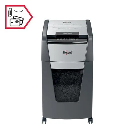 Skartovací stroj, konfety, 225 listov, REXEL, "Optimum AutoFeed+ 225X" 8