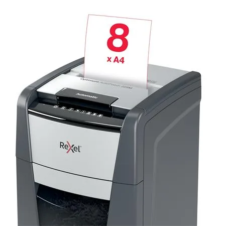 Skartovací stroj, mikrokonfety, 225 listov, REXEL, "Optimum AutoFeed+ 225M" 7