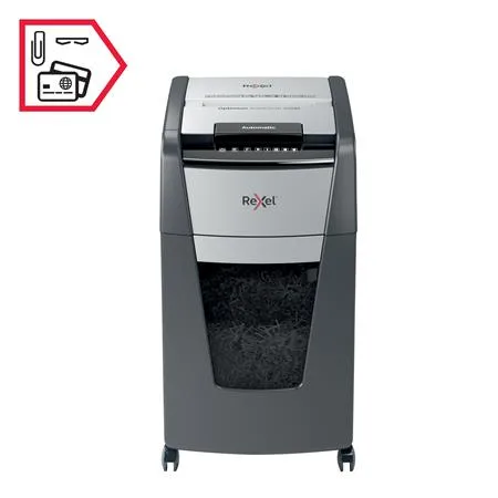 Skartovací stroj, mikrokonfety, 225 listov, REXEL, "Optimum AutoFeed+ 225M" 8