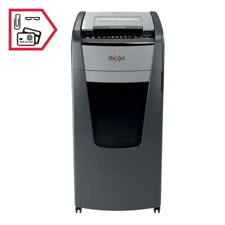 Skartovací stroj, konfety, 600 listov, REXEL, "Optimum AutoFeed+ 600X" 8