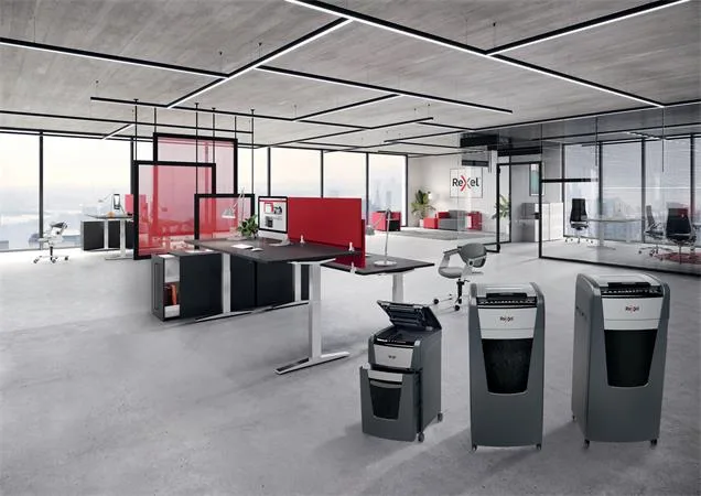 Skartovací stroj, konfety, 600 listov, REXEL, "Optimum AutoFeed+ 600X" 9